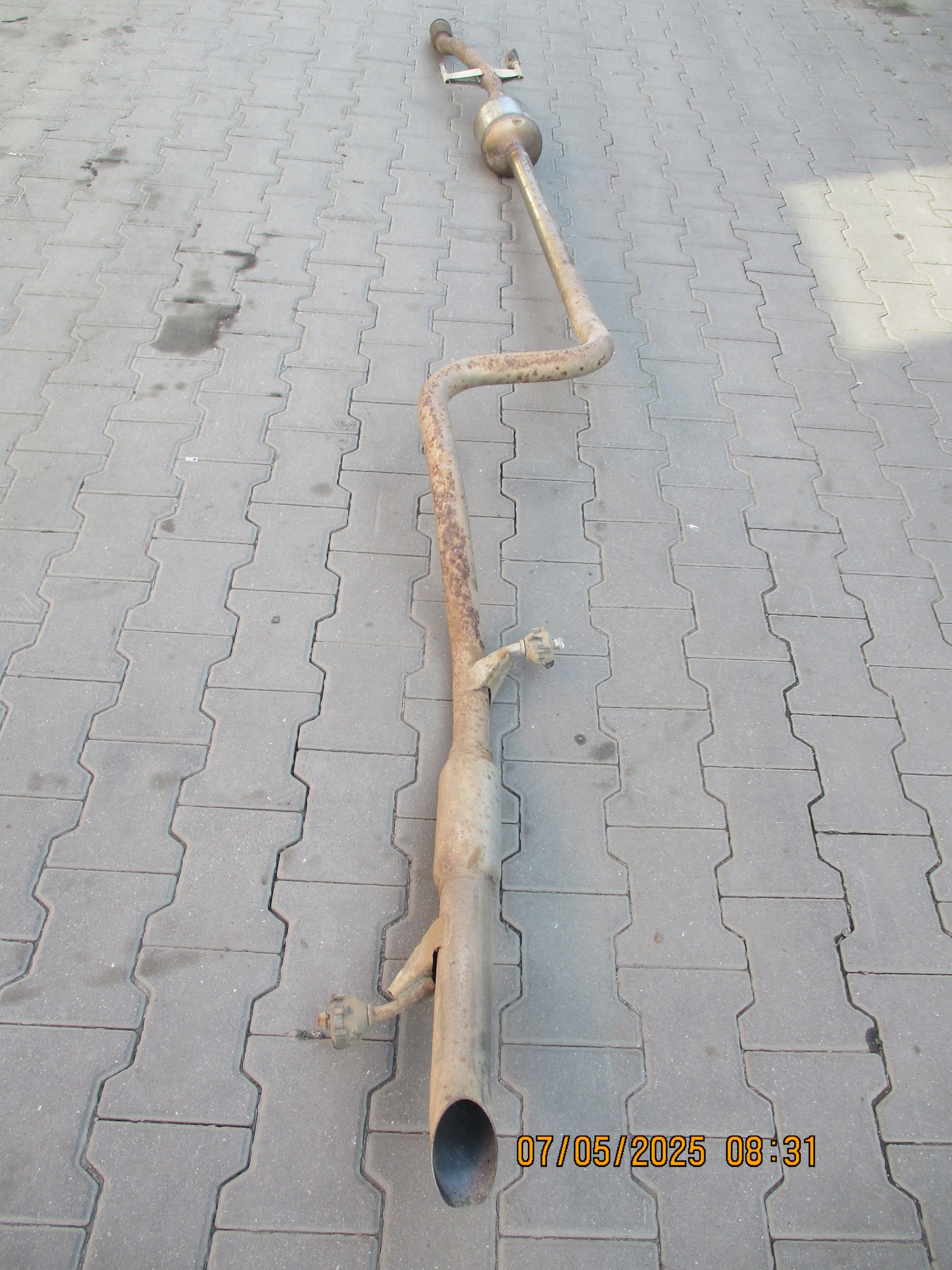 muffler, exhaust CITROEN C3 III 20R 1,5HDI