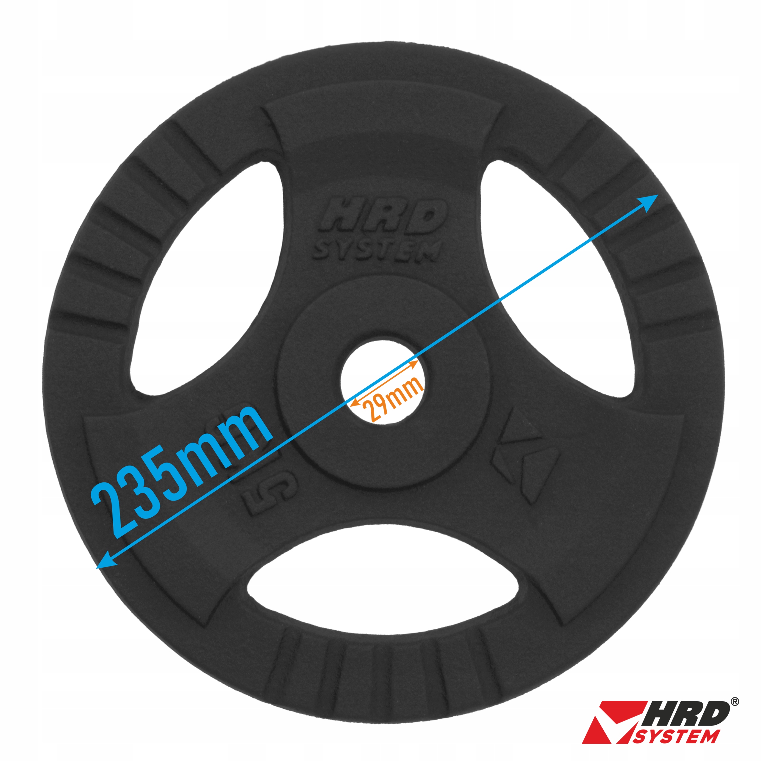 HRD SYSTEM ZESTAW KULTURYSTYCZNY OBCIĄŻENIE 20 KG 29 MM ŻELIWNE KIEROWNICA Marka Beltor