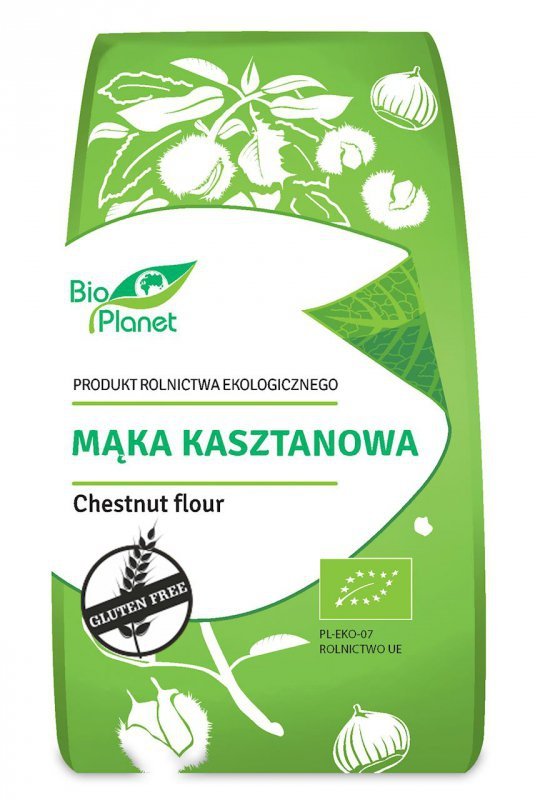 Levně 5X Bio Planet Kaštanová mouka bezlepková 250 g