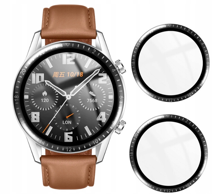 

2x Hybrid Glass 5D do Huawei Watch Gt 3 46mm
