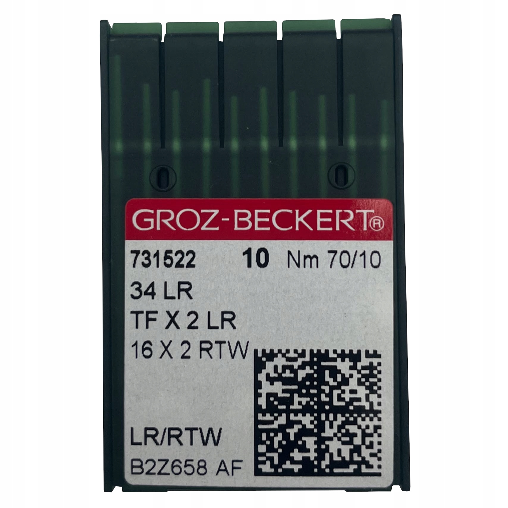 Igły Do Skóry Groz-beckert 34 Lr 70/10 Tf X 2 Lr Cienka Kolba/stębnówka