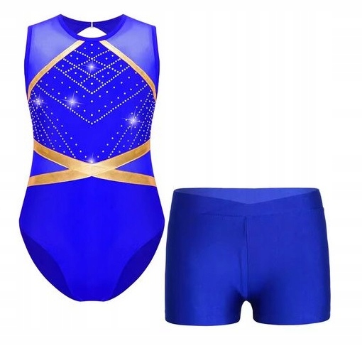 Strój Akrobatyka R 164 170 Do Gimnastyki Tańca Komplet Body 1728