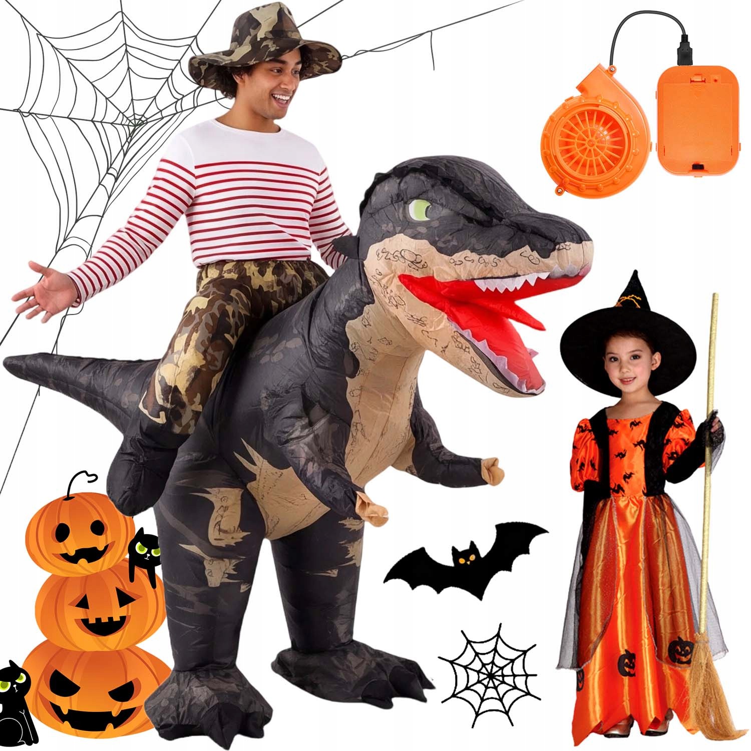 Festival Nafukovací Dinosaurus T-rex Převlek Kostým Kalhoty Halloween