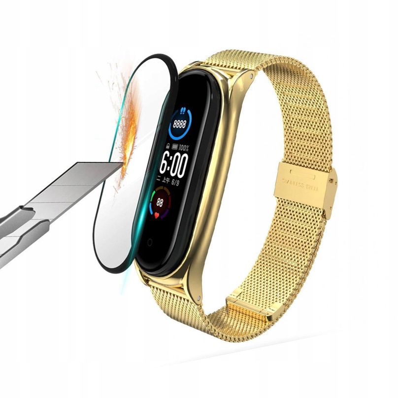 

Opaska Bransoletka Do Xiaomi MI Band 5 Folia Żel