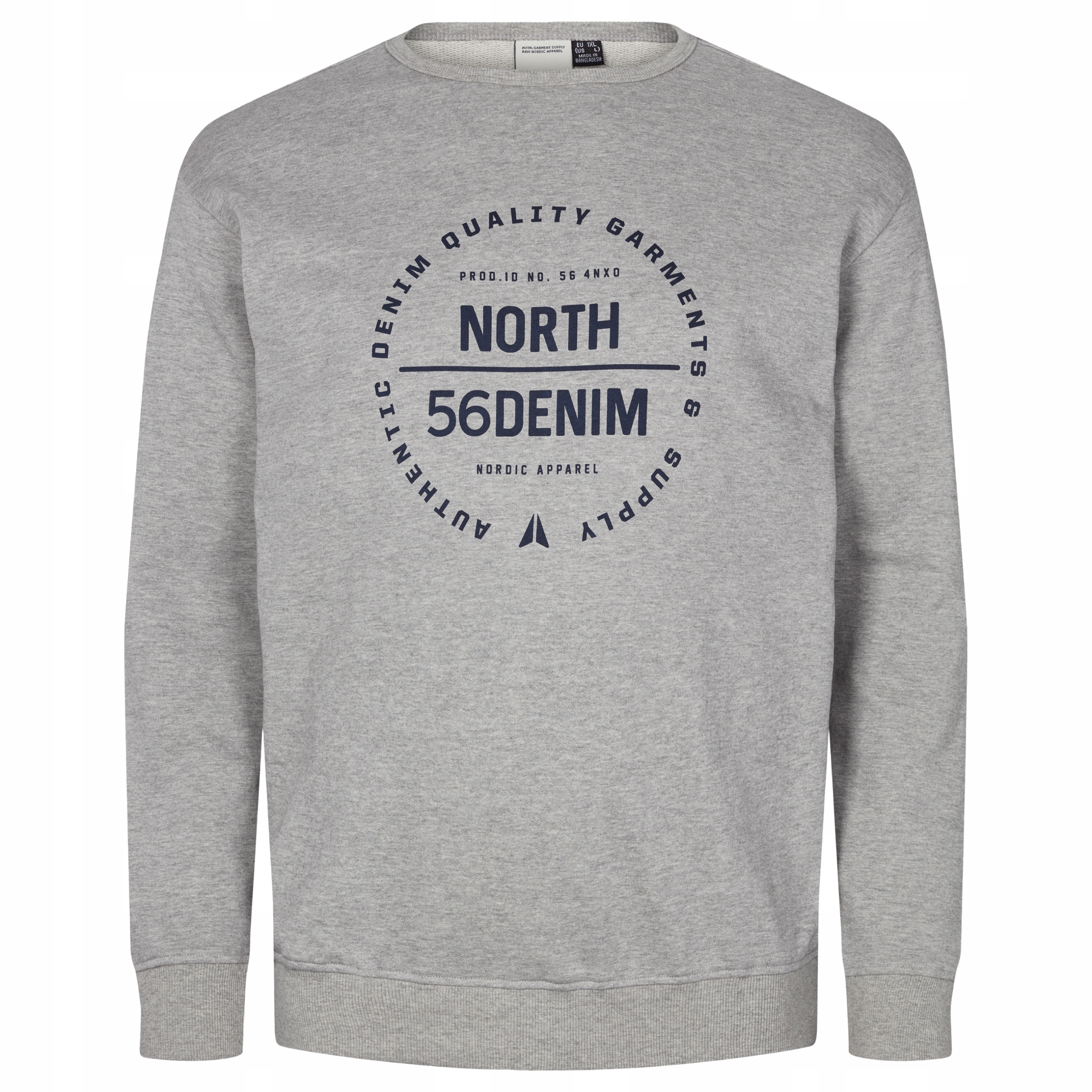 North 56°4 Velké Rozměry Sportovní Mikina 6XL 168 cm