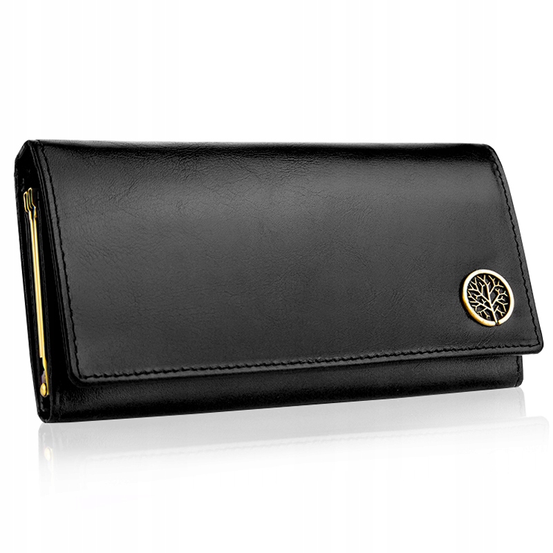 

Betlewski portfel damski skórzany duży na bigiel