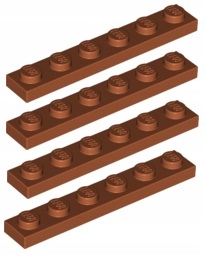 

Lego Płytka 1x6 C. Pomarańczowy (3666/6253418)