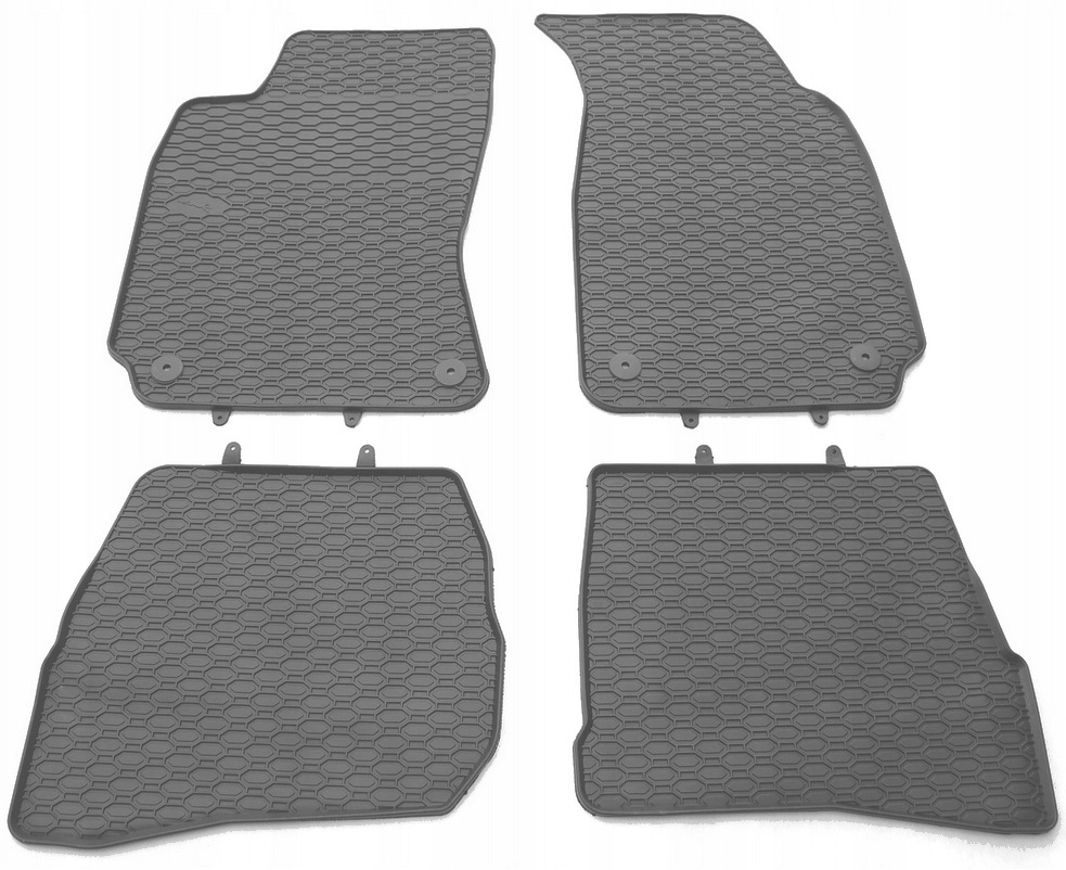Dywaniki Gumowe Szare do Volkswagen Passat B5 1997-2005 dopasowane