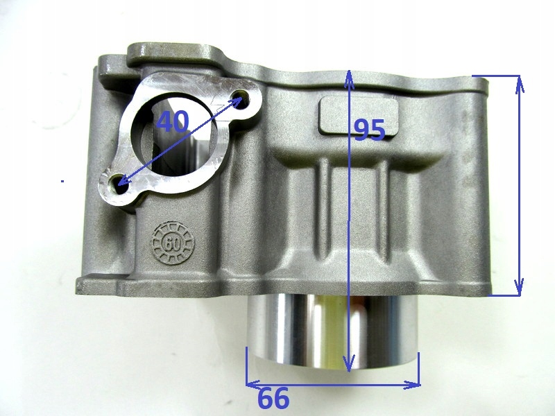 PF047080001 - Цилиндр 125 CC 4T Yamaha WR R 125 2009-2012