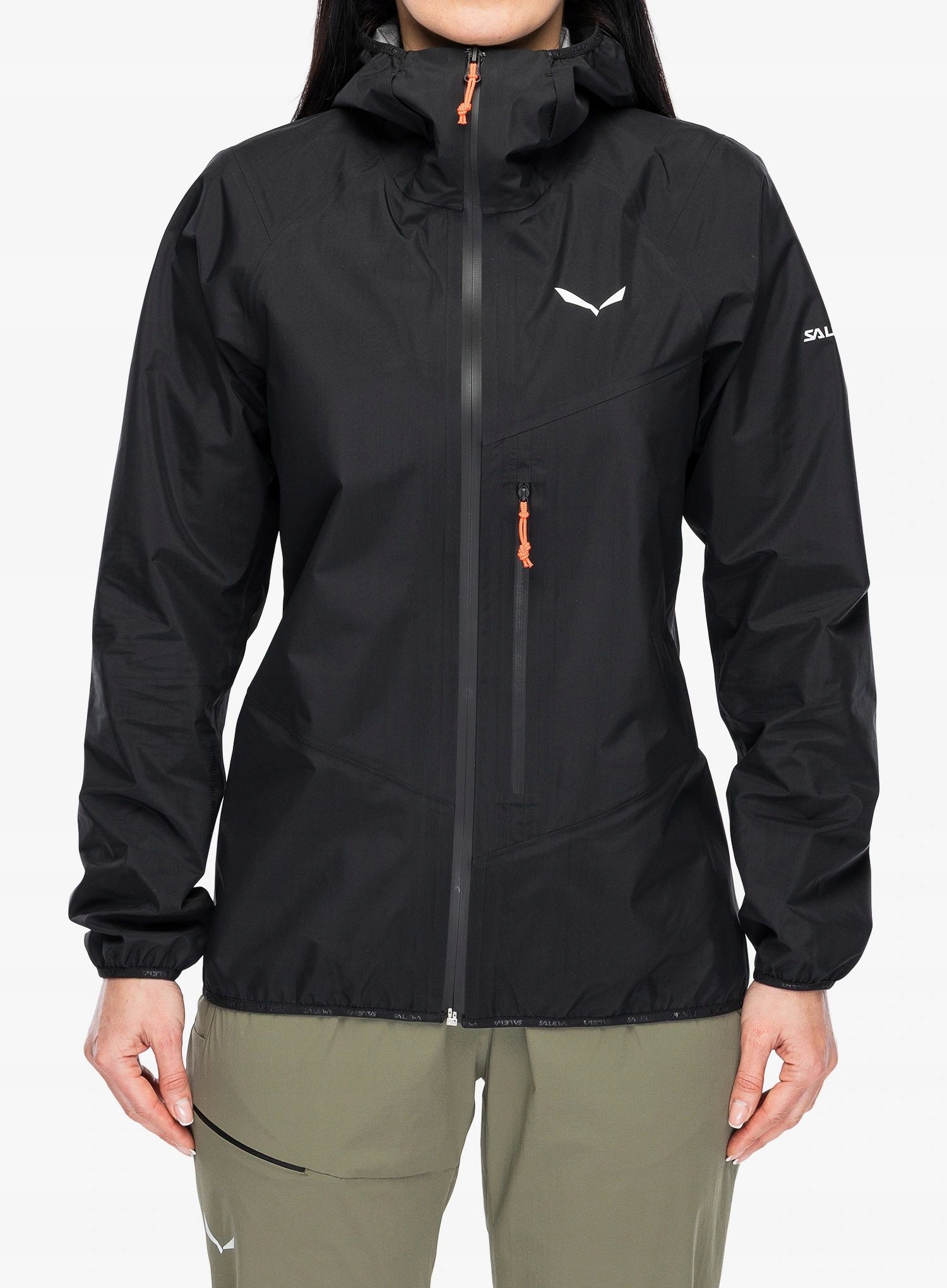 Dámská bunda s membránou Salewa Agner 3 Ptx 3L Jacket black out 34 (xs)