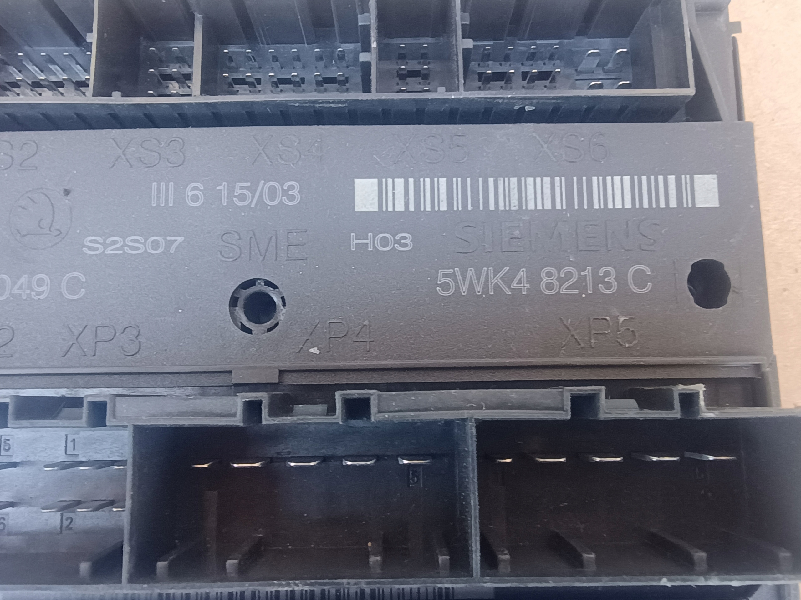 Unité commande confort 6Q2937049C VW SEAT SKODA