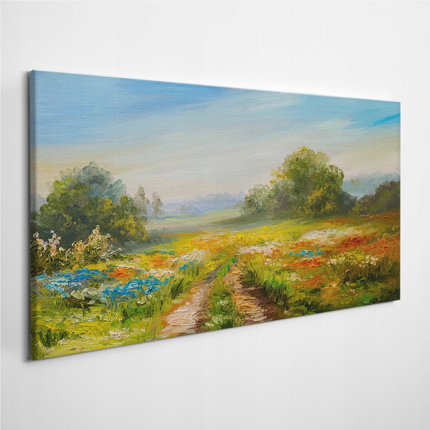 

Fotoobraz na ścianę Łąka Kwiaty Krajobraz 120x60