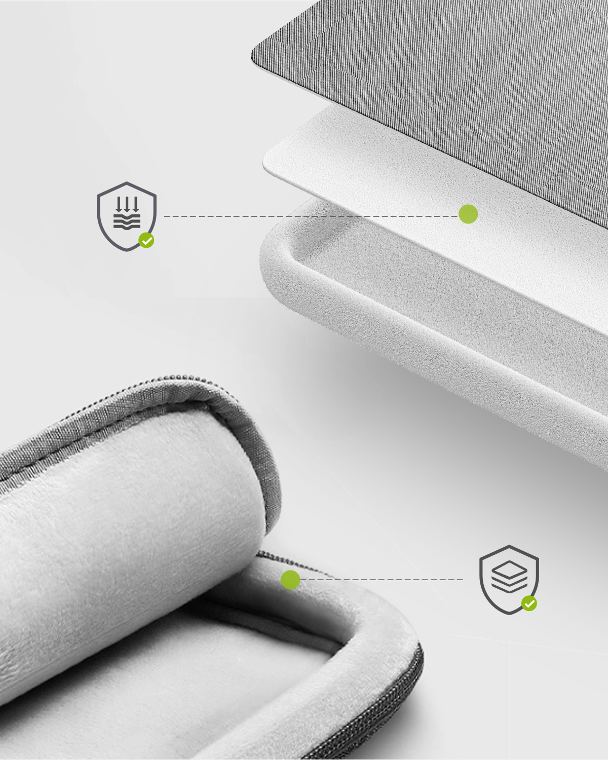 INNOSTYLE DAMSKA TORBA NA LAPTOPA 14" WODOODPORNA OMNIPROTECT PRO BEŻOWA Wielkość matrycy 14