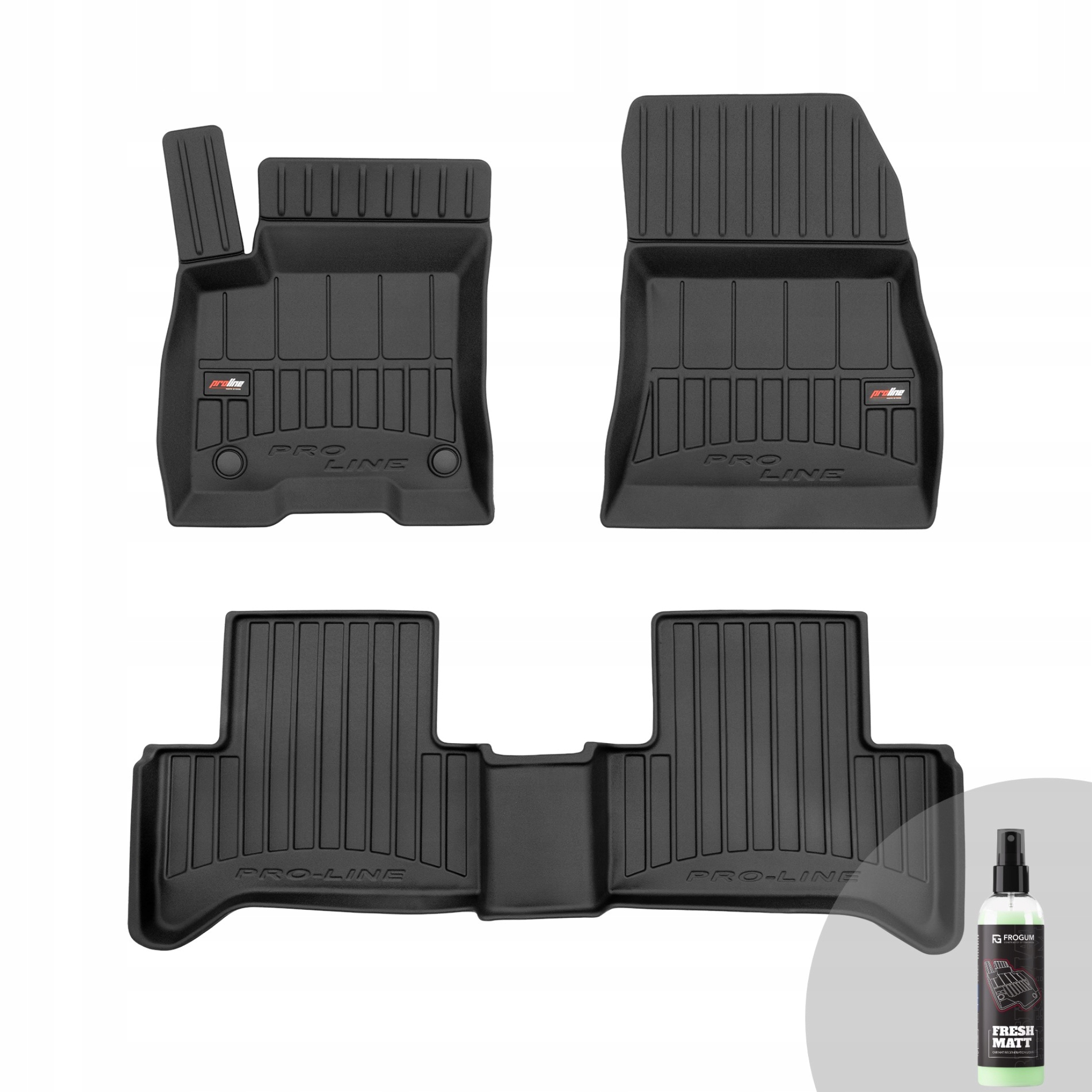 Frogum 3D koberce do auta pre Mercedes-Benz Eqa od roku 2021