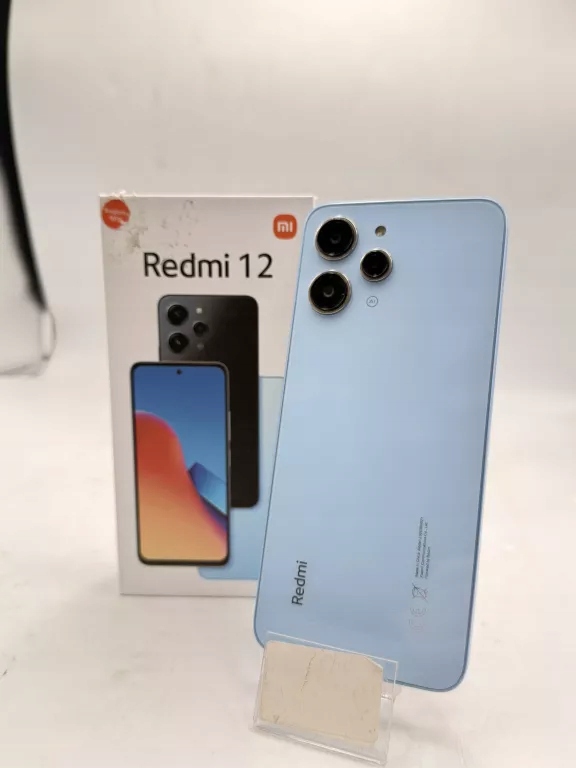Смартфон Xiaomi Redmi 12 4 ГБ / 128 ГБ 4G (LTE) синий