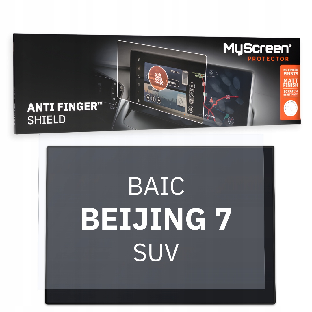 Fólie pro Baic Beijing 7 Suv 2023 Panel Ovládání Předního Centra