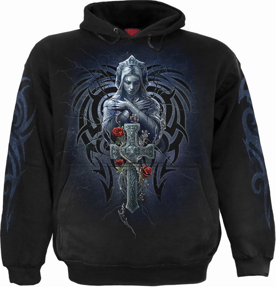 Mikina Grieving Angel Spiral L