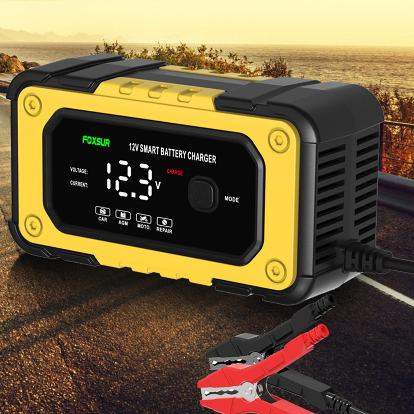 Ładowarka samochodowa Odsiarczający akumulator 12 V 6 A Długość 23.5 mm