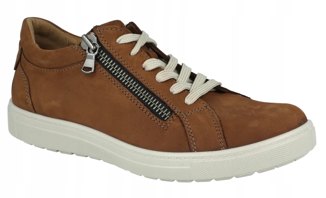 Polobotky Jomos 321406 hnědá tuhost K boty na široké nohy kůže R50