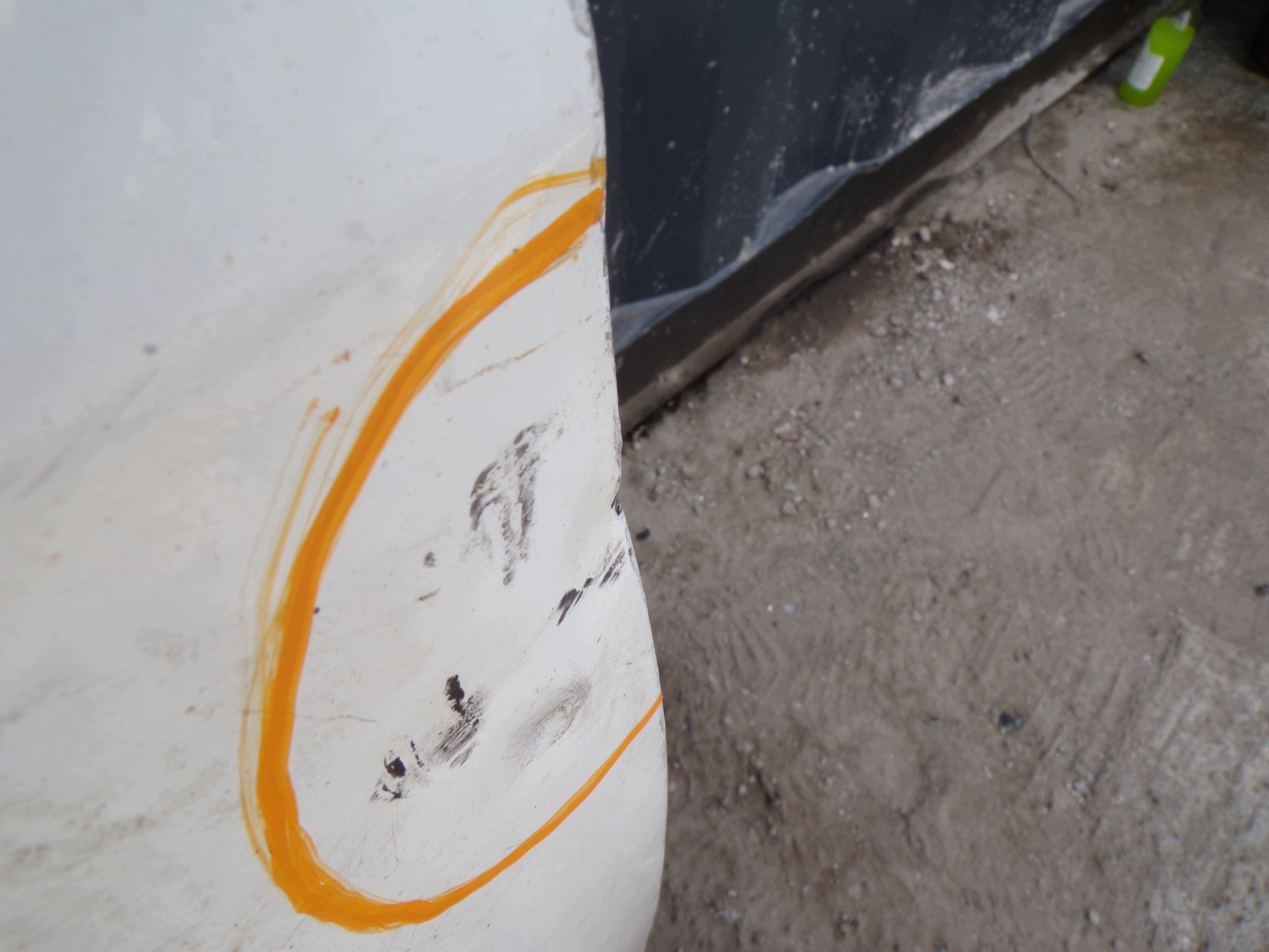 door left rear. rear part PEUGEOT PARTNER (R1)
