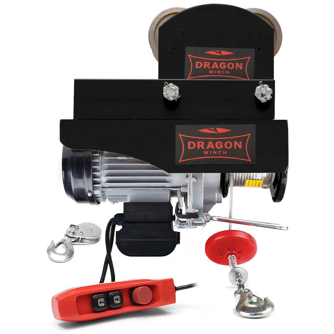 800 kg Elektrický Naviják 230V dílenský jeřábový vozík s lanem