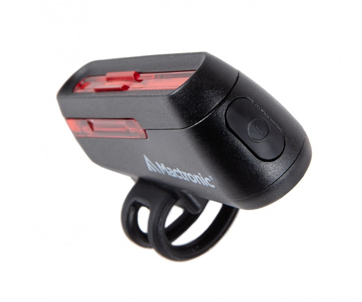 ładowalna lampa rowerowa tylna Mactronic Red line Zasilanie akumulator