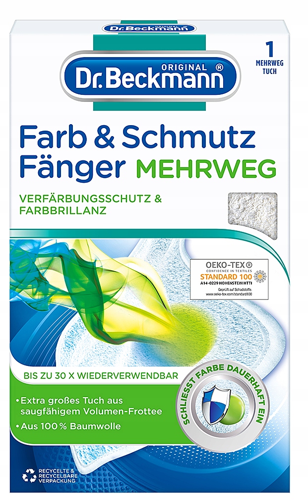 

Dr Beckmann Ręcznik wyłapujący kolor na 30 prań