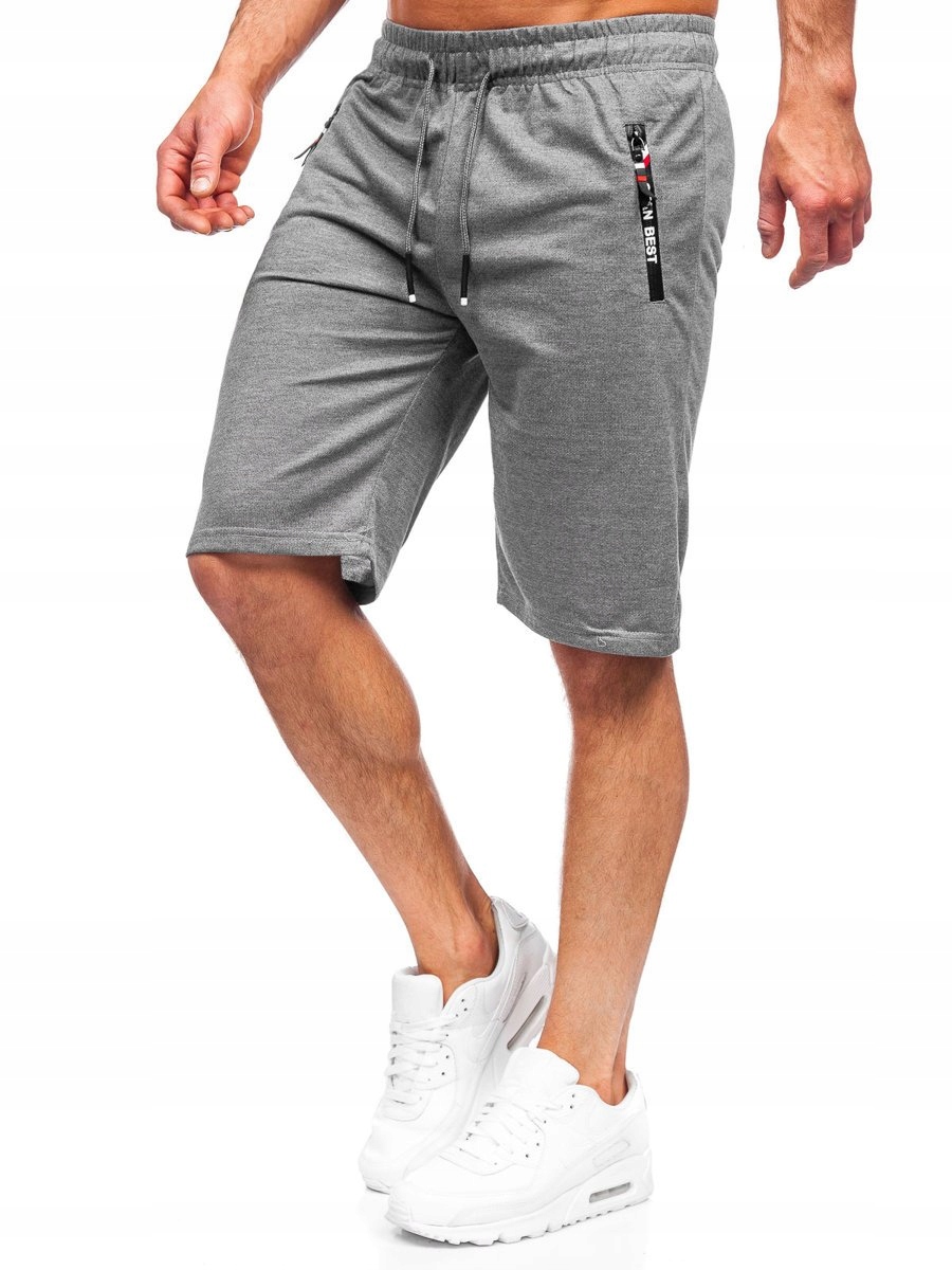 

Spodenki Męskie Dresowe Grafitowe JX503 DENLEY_2XL