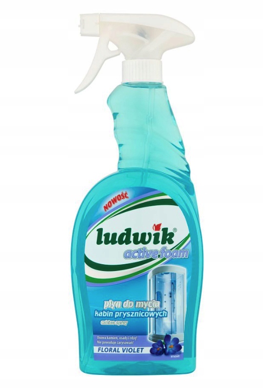 Płyn do mycia kabin prysznicowych Ludwik 0,75l
