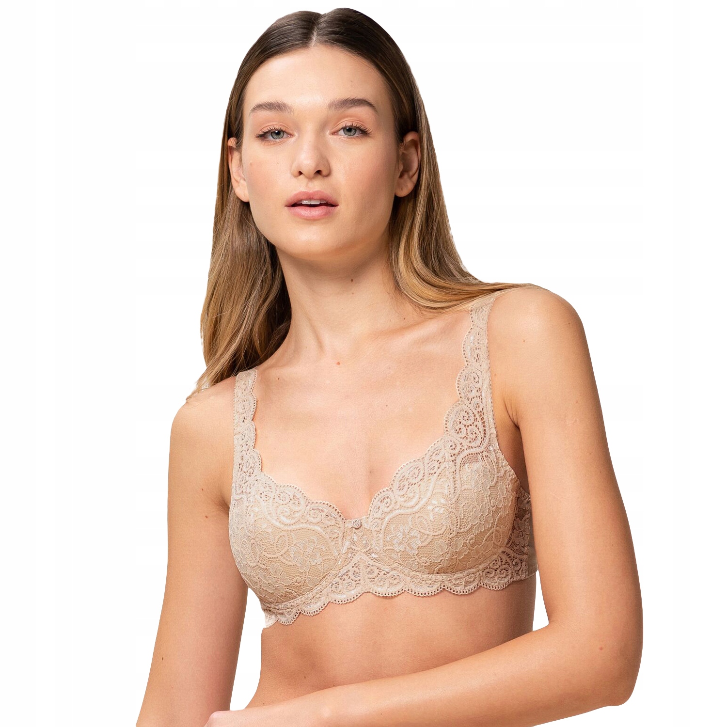 Triumph 10166798 Amourette 300 Whp X béžová Vyztužená podprsenka 70D