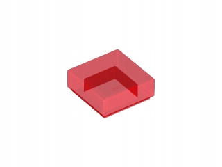 

Lego 3070b Tile 1x1 Trans-Red 6254248 3003941 2szN