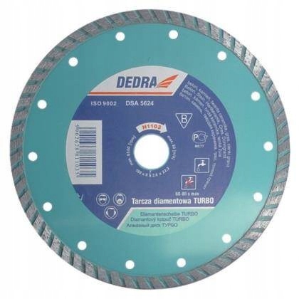 

Dedra Tarcza Diamentowa 115 mm/22,2 mm H1100