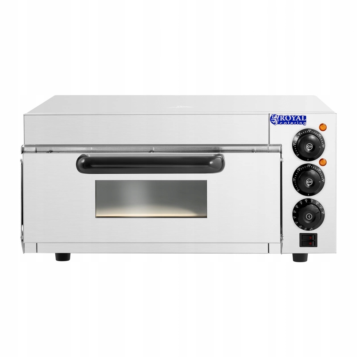 Печь для пиццы - 1 камера-ROYAL CATERING 10012363 RC модель-PO001