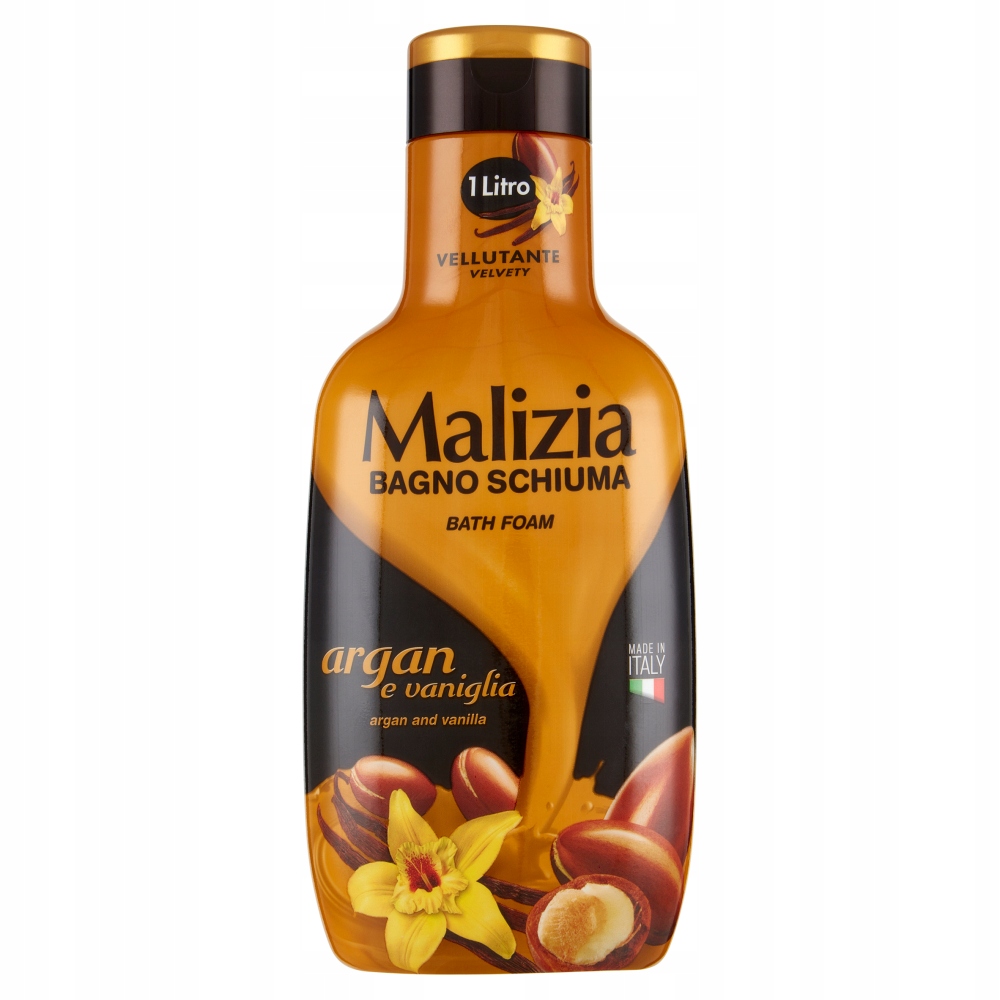 Płyn do kąpieli Malizia Argan i Wanilia (1L)