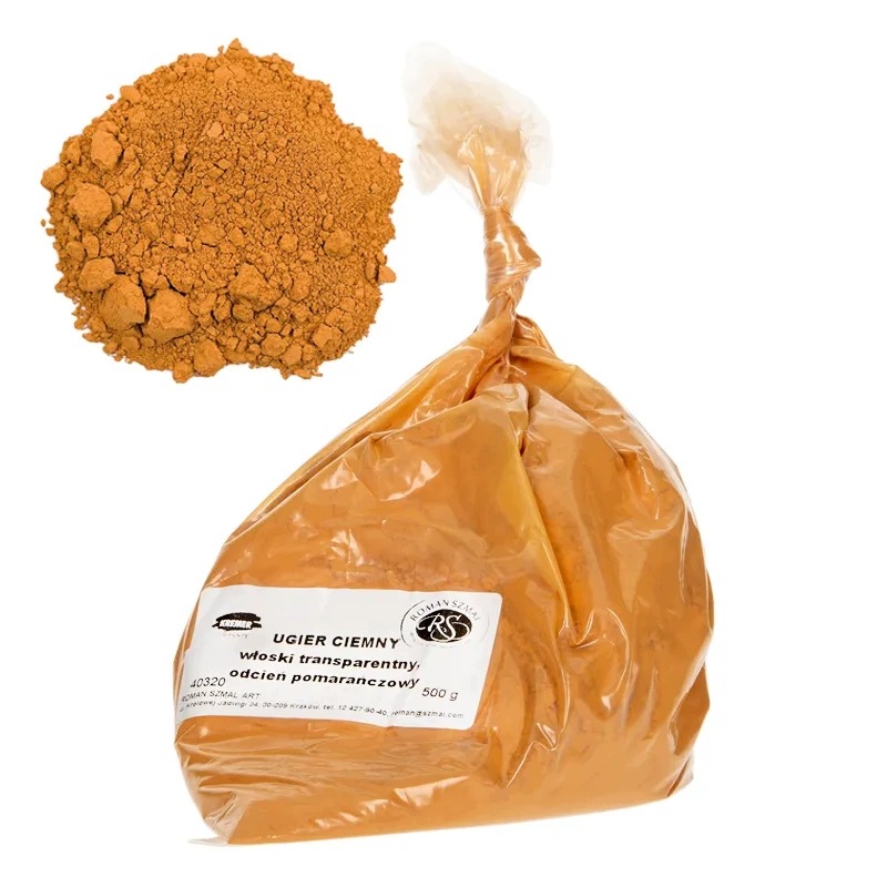 Suchý pigment 40320 Ugier tmavý italský transparentní 500 g Šmal