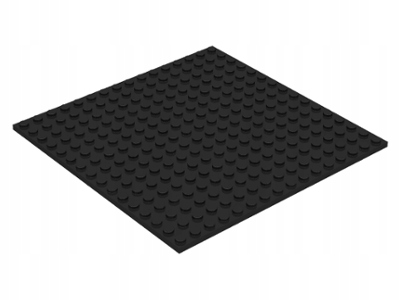 Lego Płytka konstrukcyjna 16x16 Czarna Black 91405 6306097 Nowa