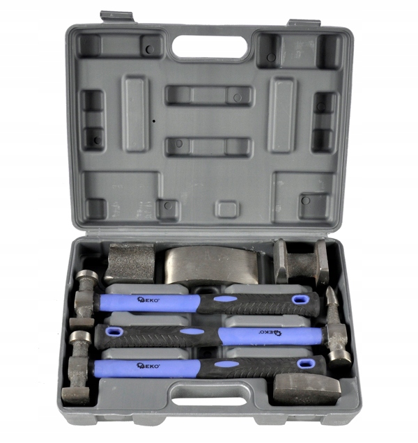 ZESTAW BLACHARSKI MLOTKI KOWADELKA BLACHARSKIE 7el EAN 05901477107481