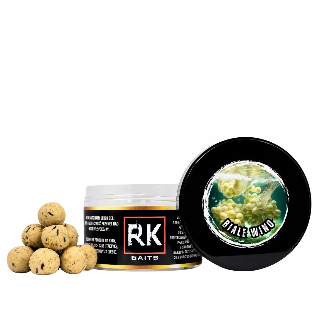 Kulki proteinowe Rk Baits Białe Wino Hookers 18mm 200ml