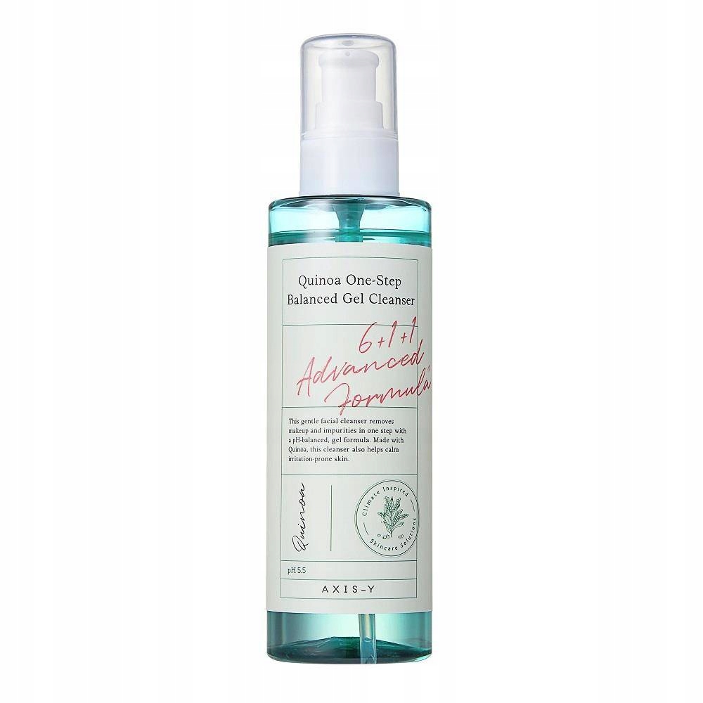 Axis-y Quinoa One Step Balanced Gel Cleanser vyrovnávající gel na obličej