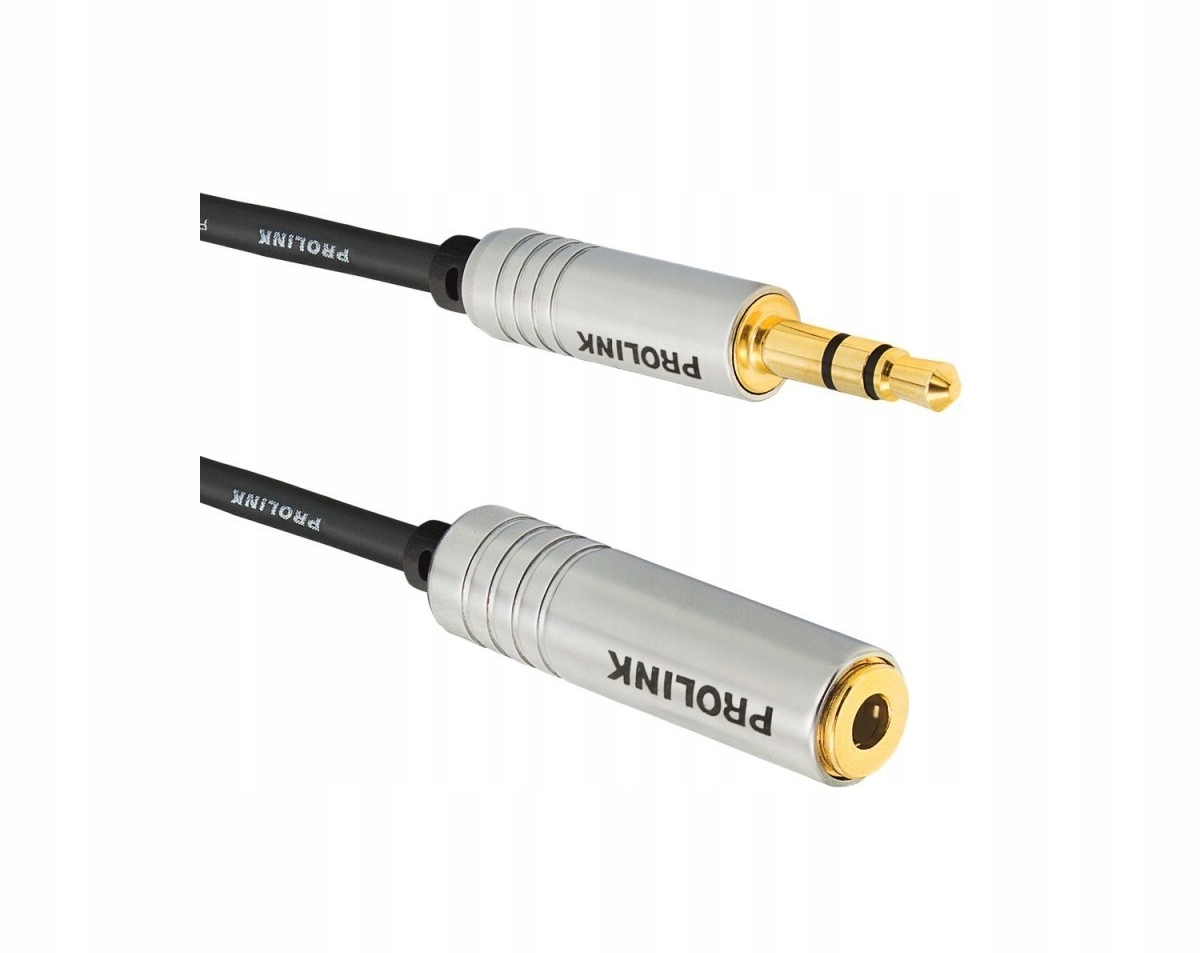 

Przedłużacz 2m Jack 3,5 Prolink Futura Slim FSL207