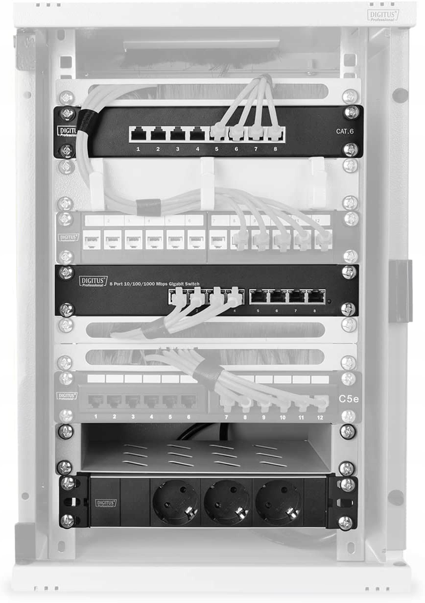 Digitus Network Set 10IN-9U 312X300MM szafka Network Set 10IN-9U 312X300MM