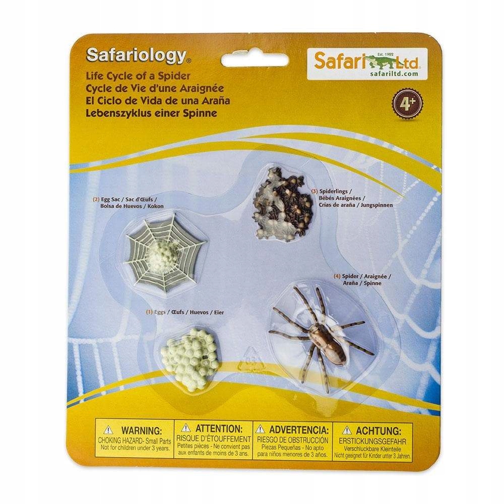 

Figurki Cykl Życia Pająka - Safari Ltd. - 100406