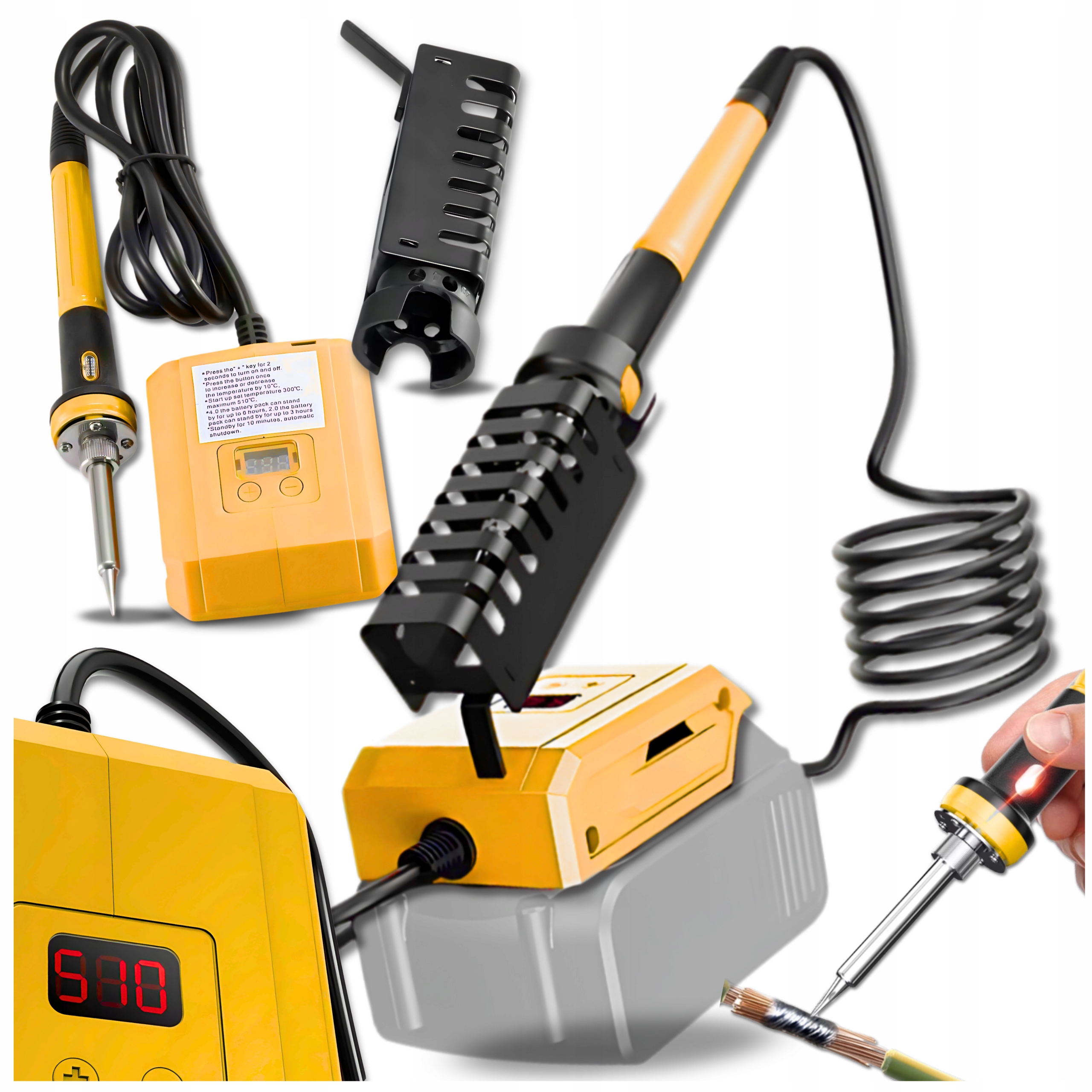 Akumulátorová Pájka Dewalt 18V Na Baterie Přenosná