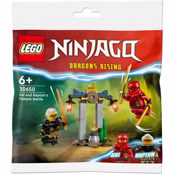 LEGO 30650 Ninjago Kai i pojedynek Raptona w świątyni - 30650