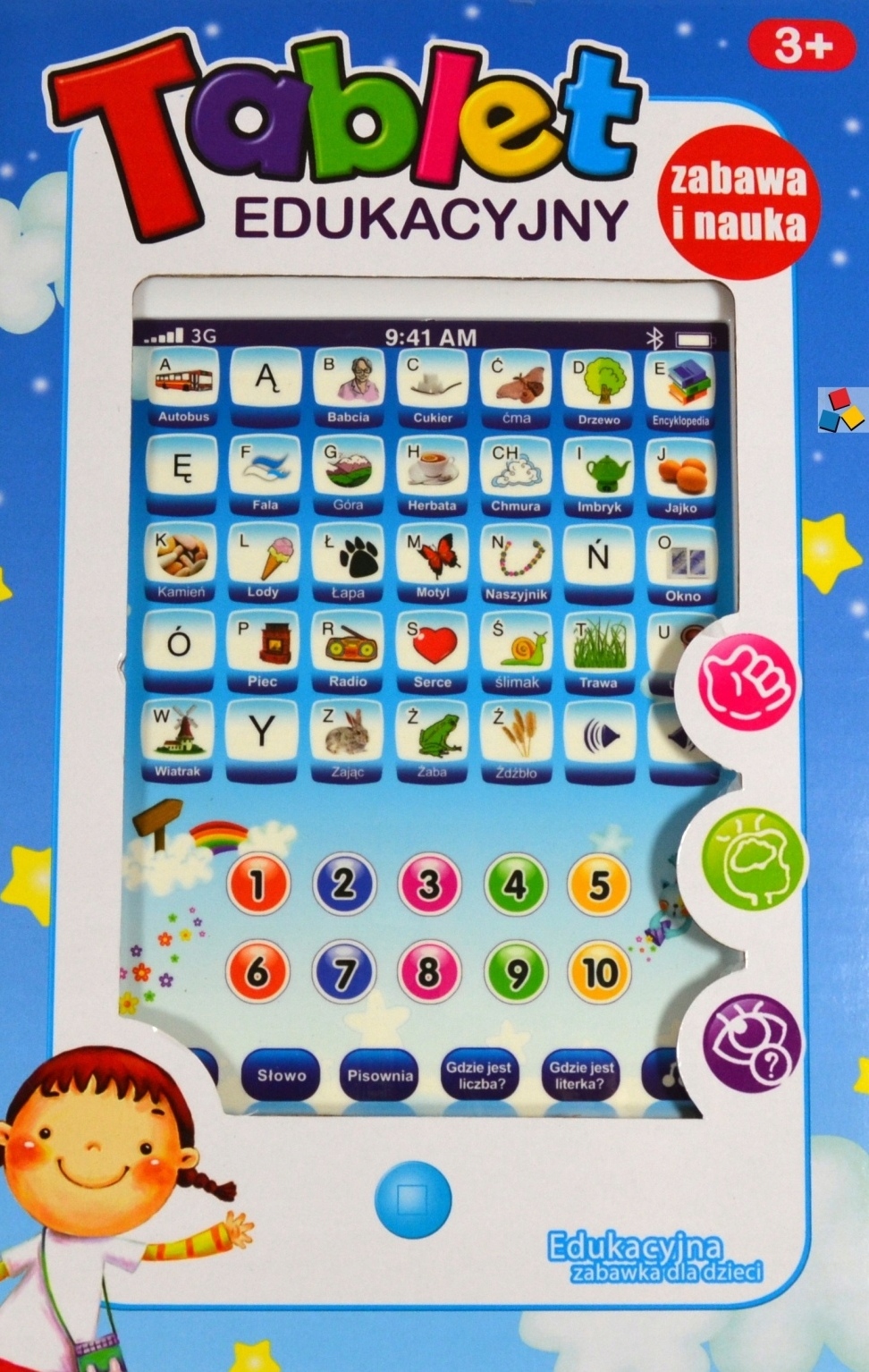 

Duży Edukacyjny Tablet Dotykowy Polska Wersja