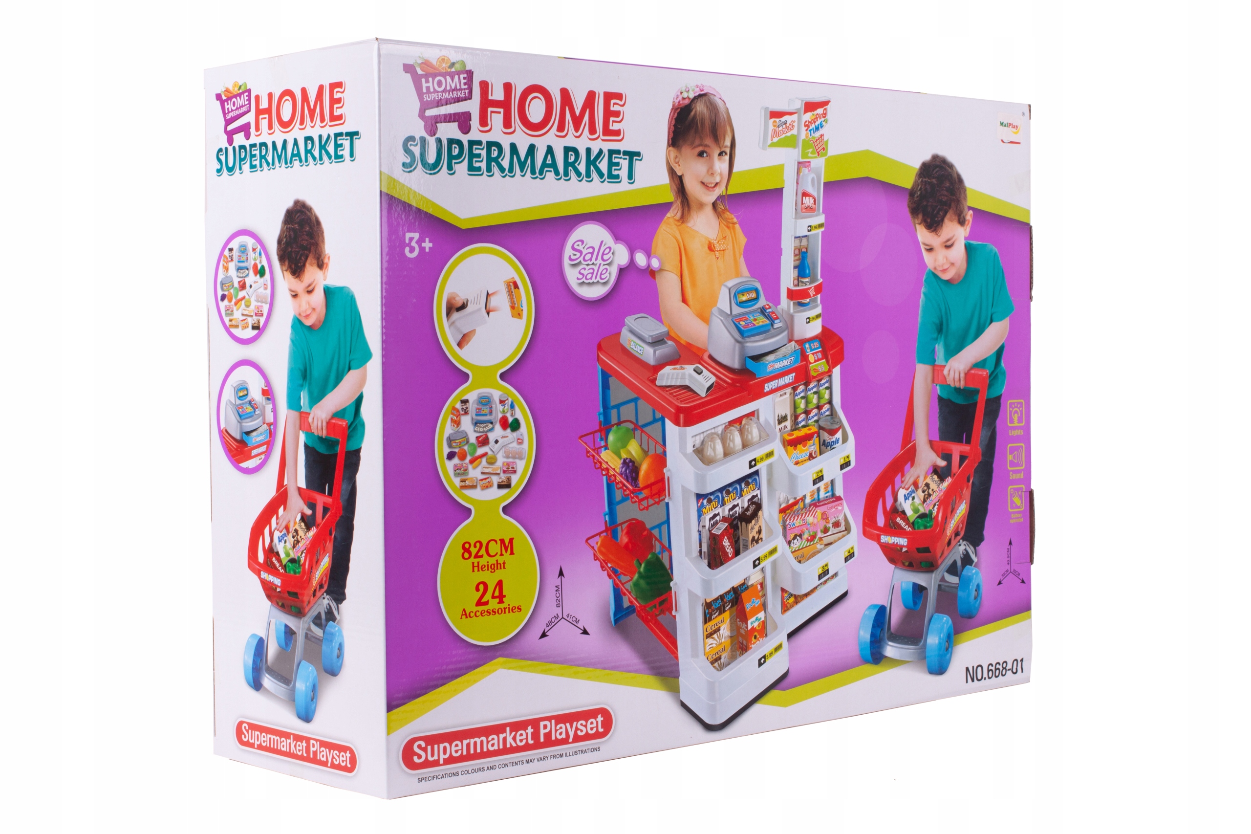 Stánok SUPERMARKETU S VOZÍKOVÝM POKLADŇOVÝM SKENEROM EAN (GTIN) 5901924200802