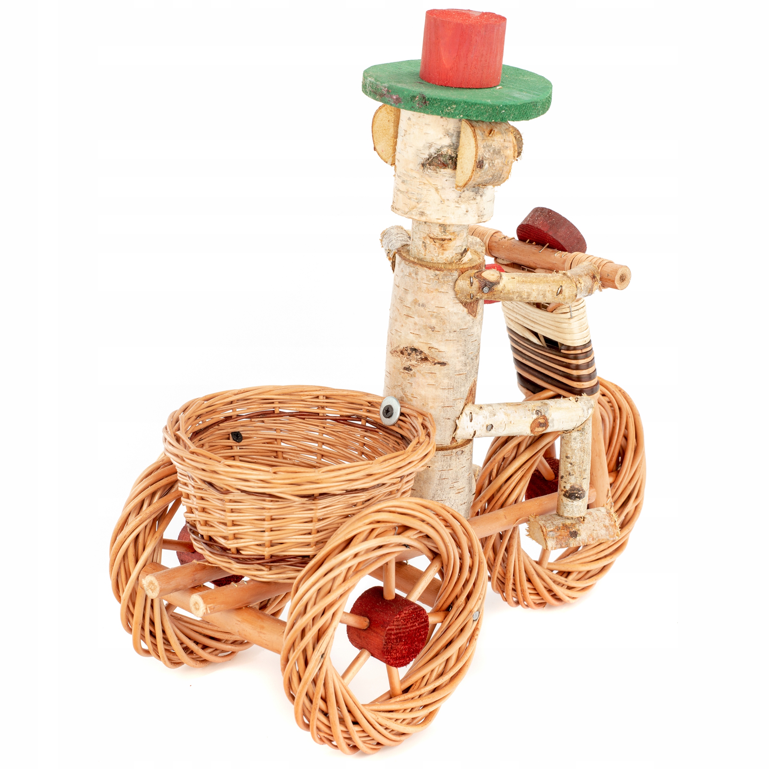 Ludzik na Rowerku Kwietnik Dekoracja Na Wrzos Kwiatuszki Kod producenta 004