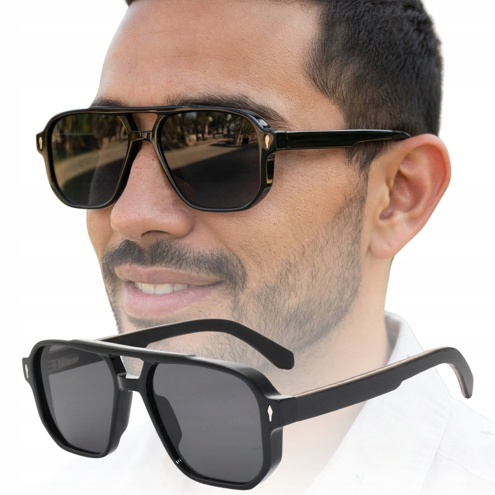 Okulary przeciwsłoneczne Gepetto Karma Blackberry z polaryzacją etui