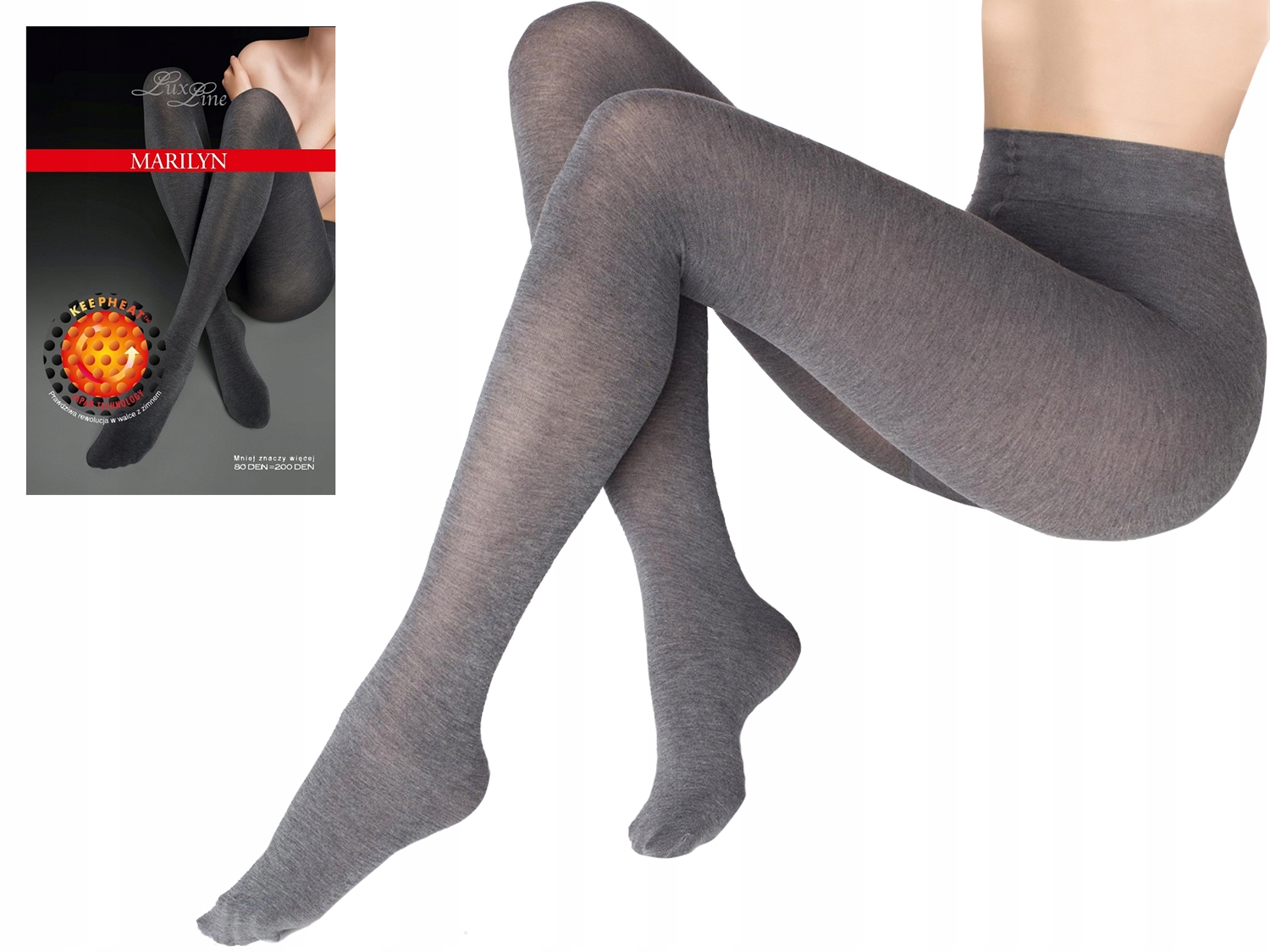 

Bardzo ciepłe rajstopy Exclusive Keep Heat Marilyn