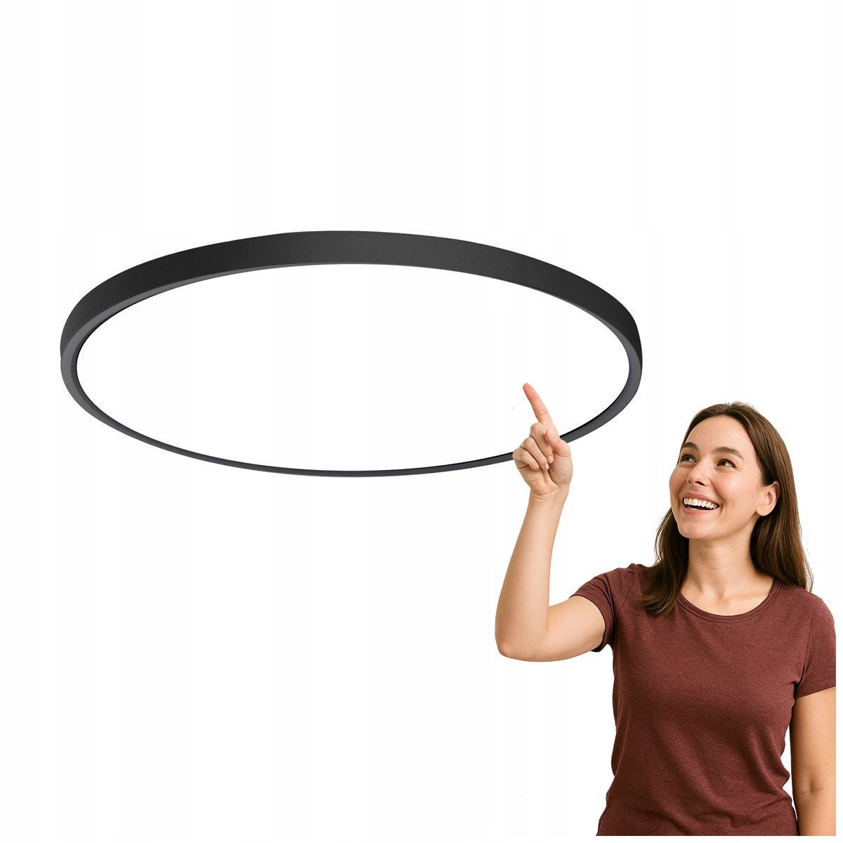 Stropné Svietidlo 36W Calvi PLF-35263-480R-36W-BL Italux